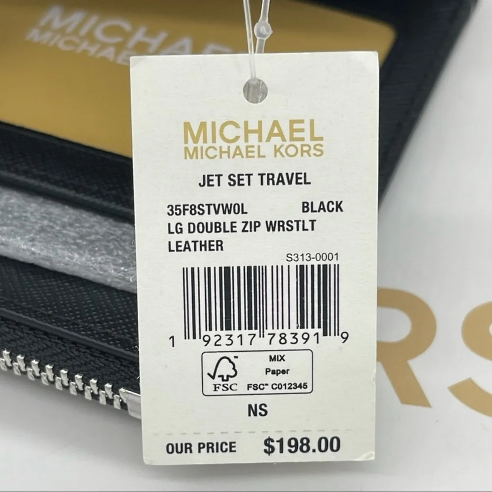 Michael Kors Large Double Zip Wallet Wristlet - Picture 11 of 11